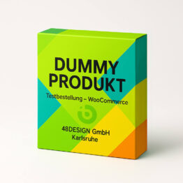 Produktverpackung Dummy Produkt