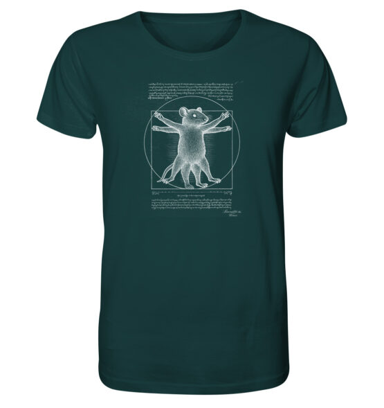 Sacratté da Vinci White - Organic Shirt – Bild 7