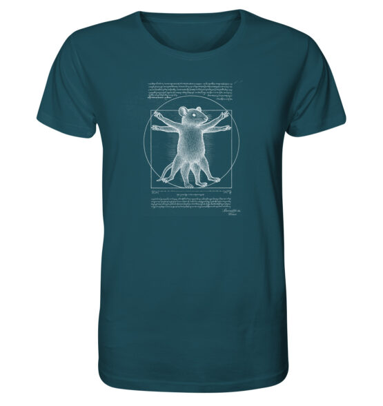 Sacratté da Vinci White - Organic Shirt – Bild 11
