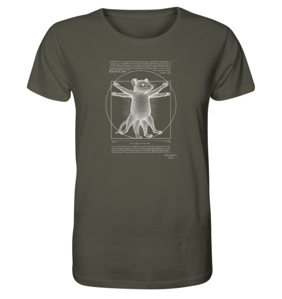 Sacratté da Vinci White - Organic Shirt – Bild 10