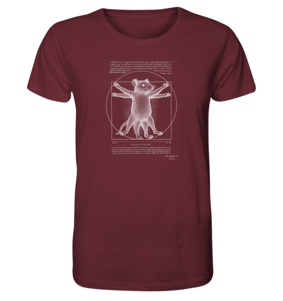 Sacratté da Vinci White - Organic Shirt – Bild 3